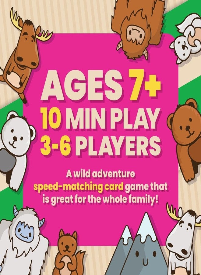 Blue Orange | Moose Match Mayhem - by Taco Cat Goat Cheese Pizza | A Wild Adventure, Speed-Matching Card Game! Easy, Fast and Fun for Family Game Night for Kids Ages 7+, Teens, Adults - Image 5